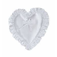 white heart shaped pillow - Google Search