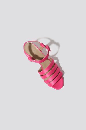 Maryam Nassir Zadeh Satin Palma Sandal - Pink | Garmentory