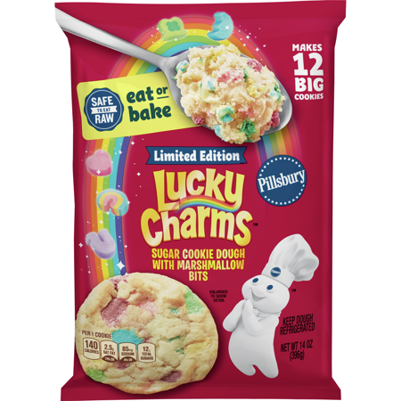 Walmart Grocery - Pillsbury Ready To Bake! Lucky Charms Cookies 12 Count