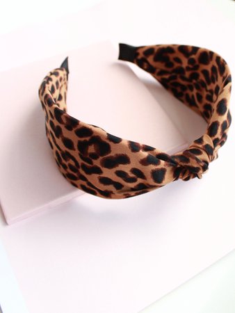 leopard headband - Google Search