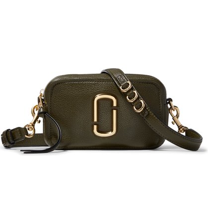 The Marc Jacobs The Softshot 17 Leather Crossbody Bag | Nordstrom