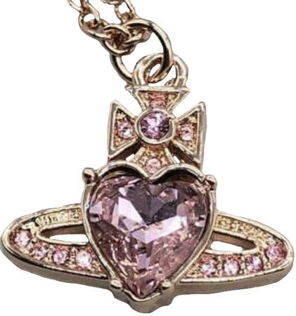 pink Vivienne Westwood necklace