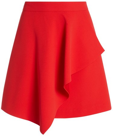 Nicky Asymmetrical Mini Skirt