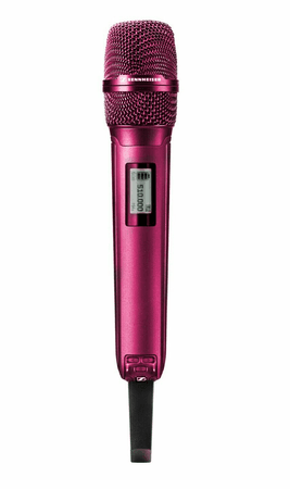 Dark Pink Microphone