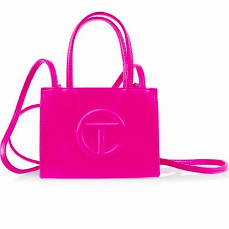 pink Telfar bag