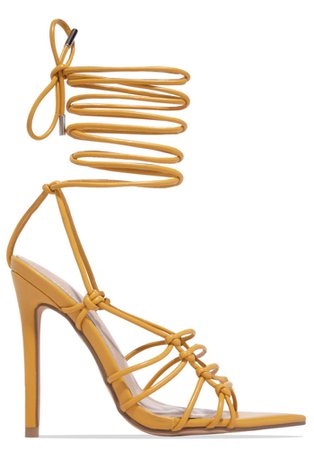 Mustard heels