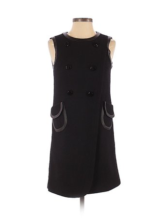 Jill Stuart Solid Black Casual Dress Size S - 26% off | thredUP