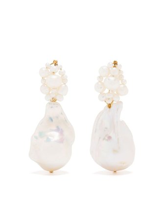 Completedworks TRA-LA-LA pearl earrings - FARFETCH