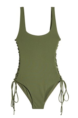Cuba Swimsuit with Lace-up Sides Gr. IT 40