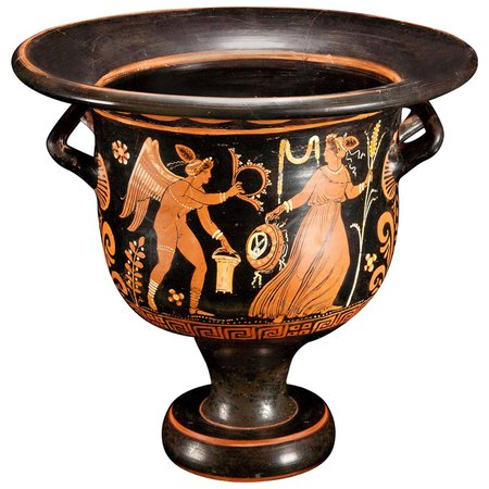 Large Apulian Bell Krater For Sale at 1stDibs