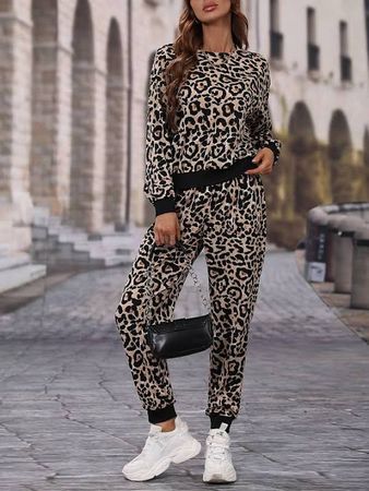 leopard suit