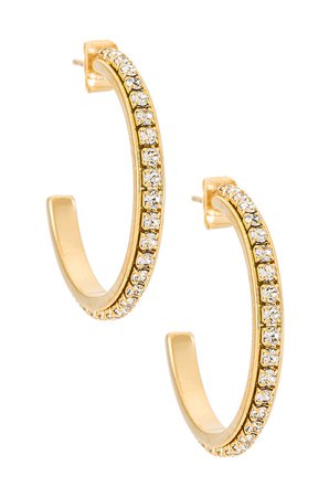 Cloverpost Dakota Earrings in Yellow Gold | REVOLVE