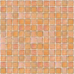1 Inch Peach Pink Iridescent Glass Tile