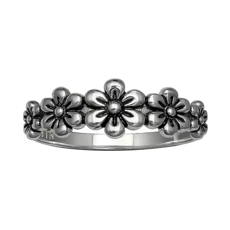 PRIMROSE Sterling Silver Flower Ring
