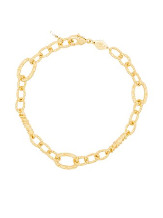 Anni Lu 18kt Gold Plated Brass Unchain Me Bracelet - Farfetch