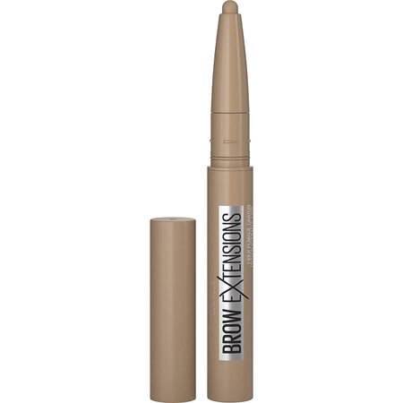 Amazon.com : Maybelline New York Brow Extensions Fiber Pomade Crayon Eyebrow Makeup, 255 Soft Brown : Beauty & Personal Care