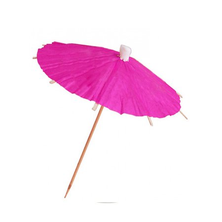 Love Tiki Barware Products Pink Cocktail Umbrellas 50pk -