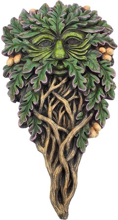 Nemesis Now All Seeing Oak Wall Plaque 18cm Green : Amazon.co.uk: Home & Kitchen