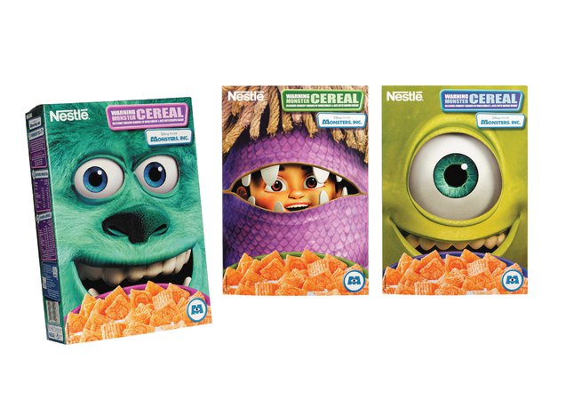 monsters inc cereal - Google Search