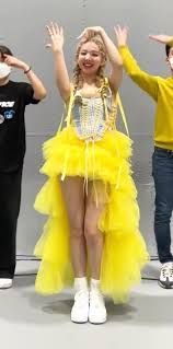 nayeon pop yellow skirt- Google Search