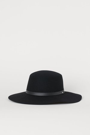 Wool Hat - Black - | H&M US