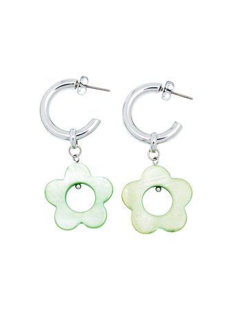 [SWINGSET] Seasonless Jubiler Earrings (Green) – SellerWork