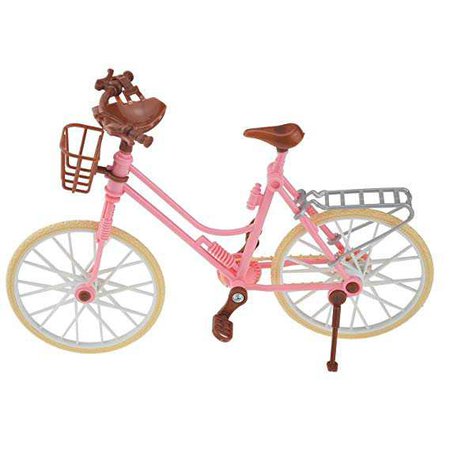 Amazon.com: Fashion Plastic Detachable Bicycle for Barbie Dolls, Adjustable Helmet And Rotatable Wheels: Toys & Games