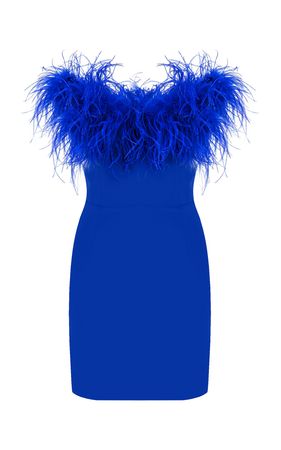 Cynthia Dress In Klein Blue By New Arrivals | Moda Operandi