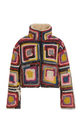 Bette Crochet-Knit Puffer Jacket By Sea | Moda Operandi