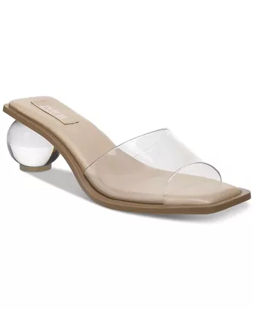 Bar III Women's Cayymen Ball Heel Sandals, Created for Macy's & Reviews - Sandals - Shoes - Macy's