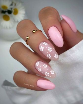 Pink nail