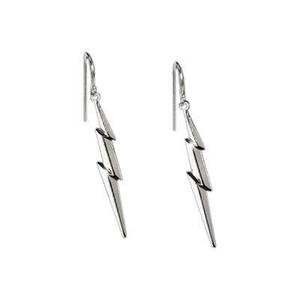 Lightning Bolt Sterling Silver Earrings by Noble Collection by Noble C – Harry Potter Shop