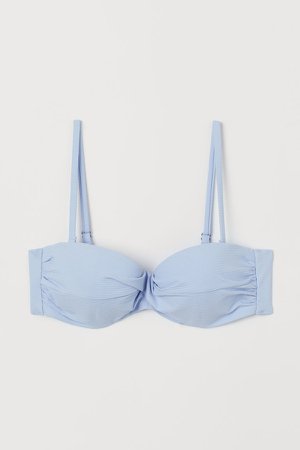 Balconette Bikini Top - Blue
