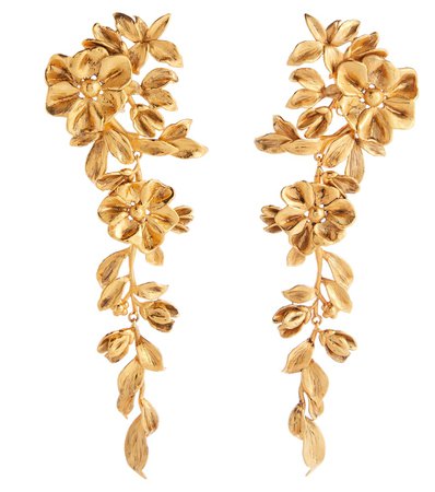 Saint Laurent - Floral earrings | Mytheresa
