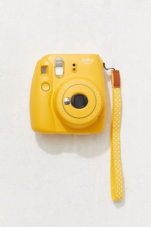 Fujifilm UO Exclusive Instax™ Mini 9 Mustard Instant Camera | Urban Outfitters UK