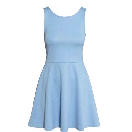 light blue sleeveless dress - Google Search