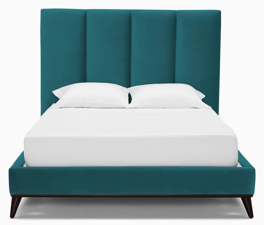 Connor Bed | Joybird blue green