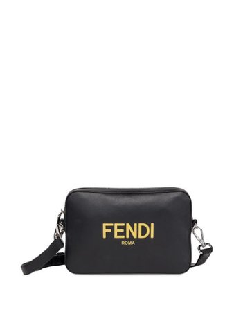 Fendi Embossed Logo Shoulder Bag - Farfetch