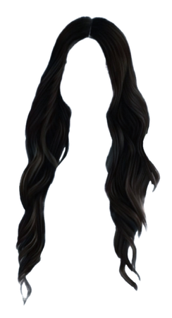 long black hair