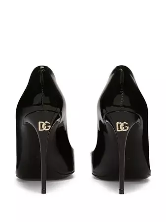 Dolce & Gabbana 105mm Patent Leather Pumps - Farfetch
