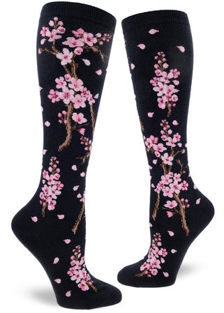 Cherry Blossom  Socks long