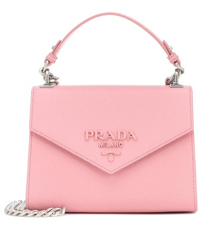 Galleria Small Leather Crossbody Bag - Prada | Mytheresa