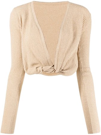 Jacquemus front-tied Cardigan - Farfetch