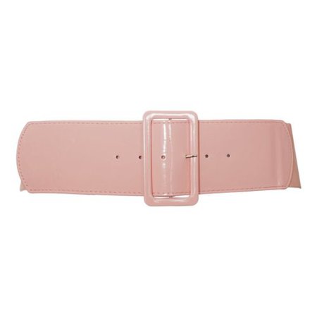 Plus Size Wide Patent Leather Fashion Belt Baby Pink One Size Plus 34-42 inches | eBay