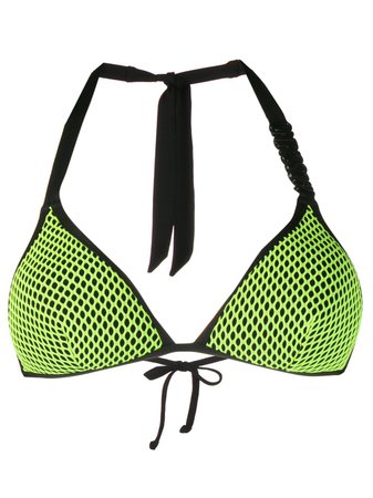 Moschino Haut De Bikini à Bonnets Triangles - Farfetch