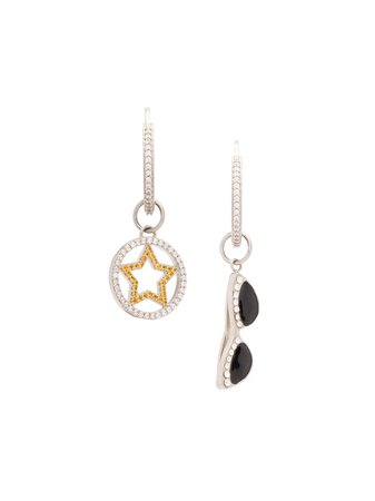 Miu Miu Micro Candy Jewels Earrings 5JO5692D40 Steel | Farfetch