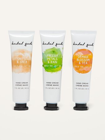 Kindred Goods&#174 Essential Hand Cream Trio Gift Set | Old Navy