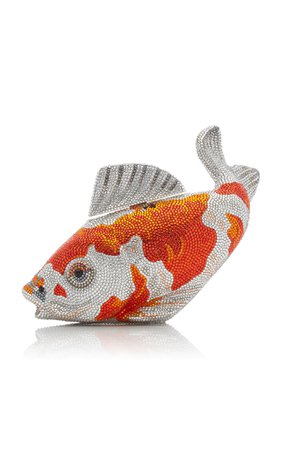 Koi Fish Crystal Novelty Clutch By Judith Leiber Couture | Moda Operandi