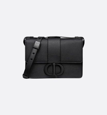 30 Montaigne Bag Black Grained Calfskin - Bags - Women's Fashion | DIOR