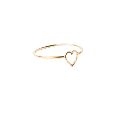 Pena Jewels: Broken Small Heart ring